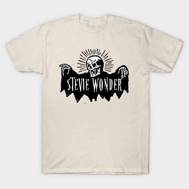 stevie wond bat villain T-Shirt by cenceremet